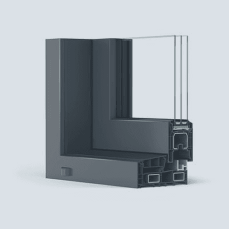 REHAU SYNEGO Schiebetür Detail